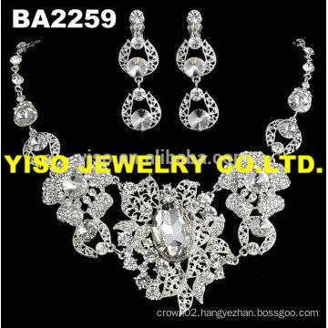 hot sale wedding crystal necklace